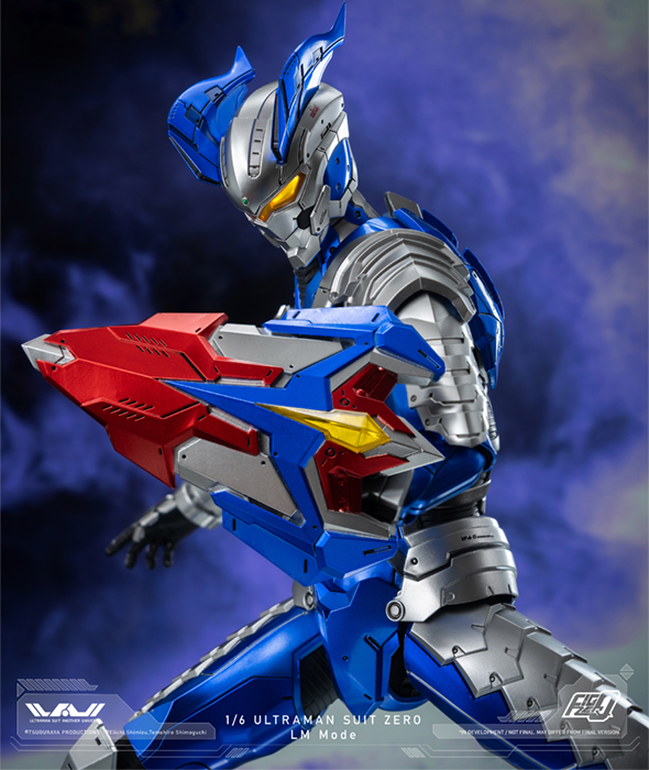 Ultraman Suit Zero LM Mode FigZero Collectible Figure | Ultraman Suit Another Universe | threezero