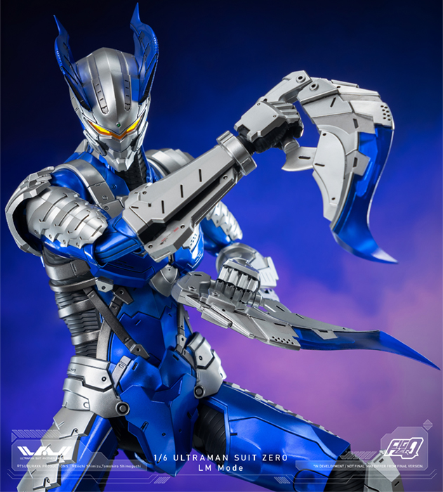 Ultraman Suit Zero LM Mode FigZero Collectible Figure | Ultraman Suit Another Universe | threezero