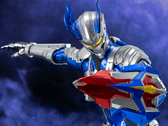 Ultraman Suit Zero LM Mode FigZero Collectible Figure | Ultraman Suit Another Universe | threezero