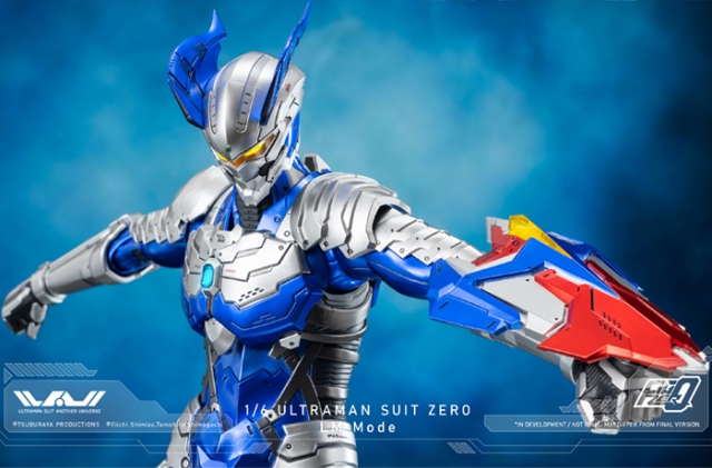 Ultraman Suit Zero LM Mode FigZero Collectible Figure | Ultraman Suit Another Universe | threezero