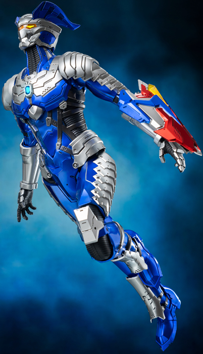 Ultraman Suit Zero LM Mode FigZero Collectible Figure | Ultraman Suit Another Universe | threezero