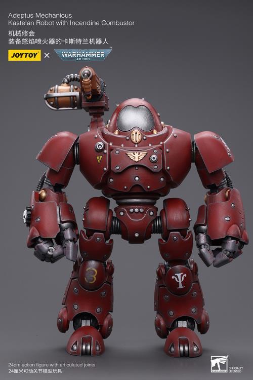 Adeptus Mechanicus Kastelan Robot with Incendine Combustor 1/18 Scale | Warhammer 40K | Joy Toy 