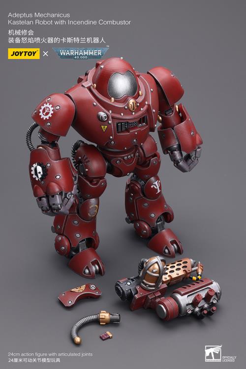 Adeptus Mechanicus Kastelan Robot with Incendine Combustor 1/18 Scale | Warhammer 40K | Joy Toy 