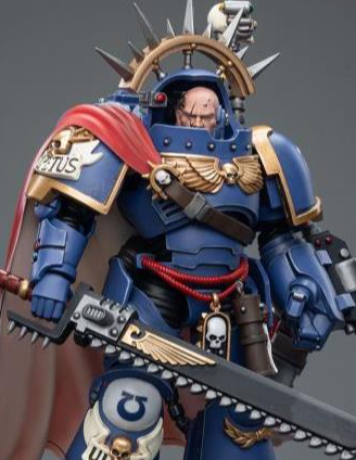 Ultramarines Captain in Gravis Armour 1/18 Scale | Warhammer 40K | Joy Toy