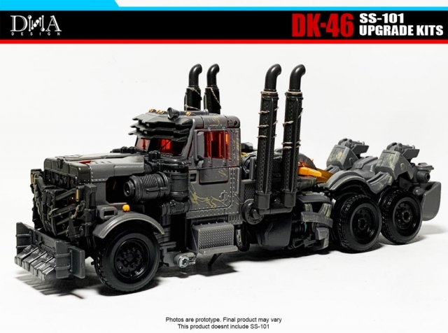 DK-46 Upgrade Kit for Transformers Studio Series SS-101 Scourge | Dna Design | Upgrade Kit