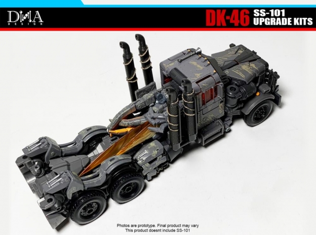 DK-46 Upgrade Kit for Transformers Studio Series SS-101 Scourge | Dna Design | Upgrade Kit