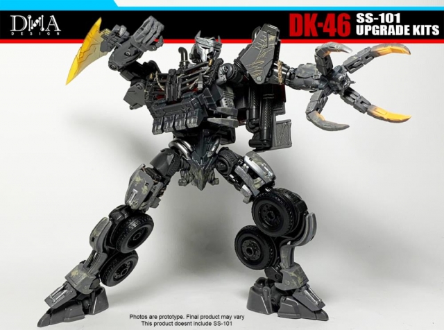 DK-46 Upgrade Kit for Transformers Studio Series SS-101 Scourge | Dna Design | Upgrade Kit