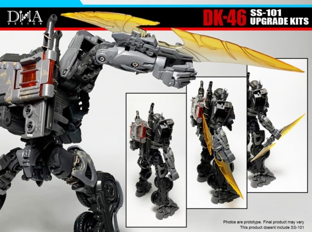 DK-46 Upgrade Kit for Transformers Studio Series SS-101 Scourge | Dna Design | Upgrade Kit