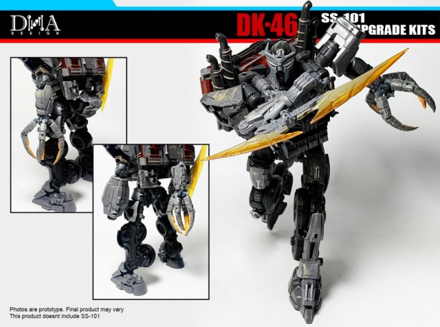 DK-46 Upgrade Kit for Transformers Studio Series SS-101 Scourge | Dna Design | Upgrade Kit