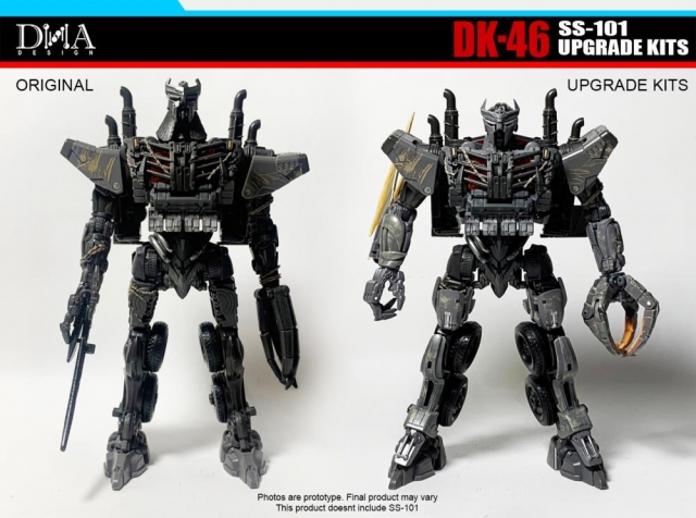 DK-46 Upgrade Kit for Transformers Studio Series SS-101 Scourge | Dna Design | Upgrade Kit