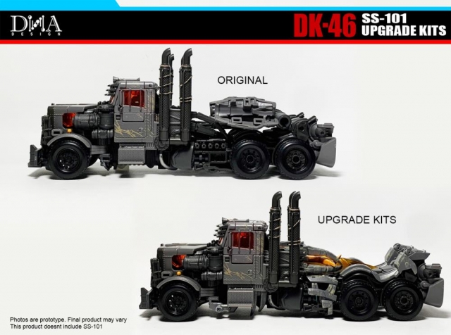DK-46 Upgrade Kit for Transformers Studio Series SS-101 Scourge | Dna Design | Upgrade Kit