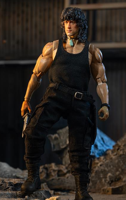 John Rambo 1:12 Scale Exquisite Super | Rambo III | Hiya Toys