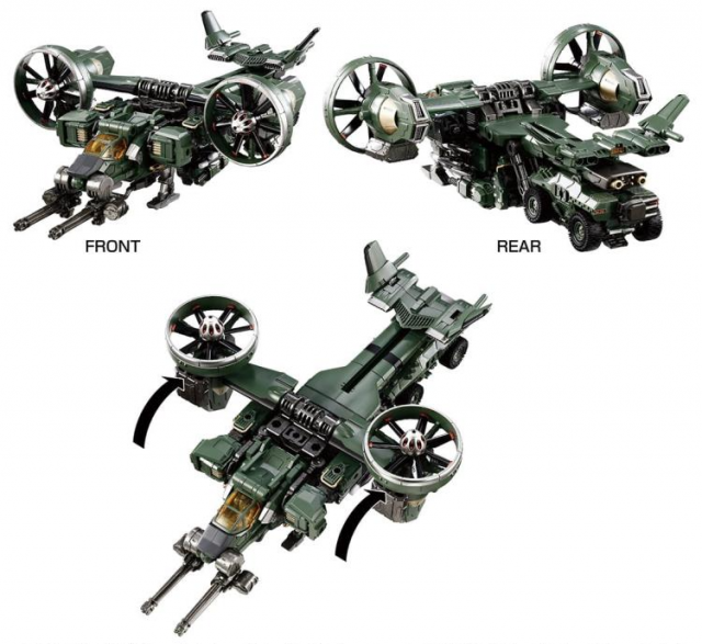 TM-20 Tactical Mover Garuda Versaulter Cosmos Marines Version | Diaclone Reboot