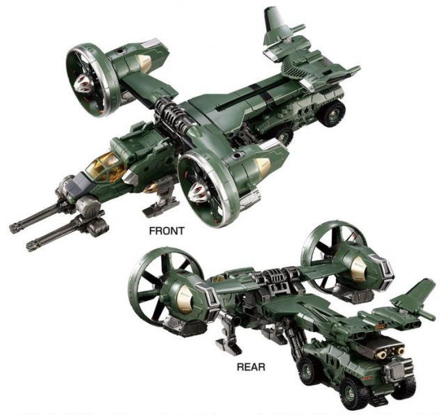 TM-20 Tactical Mover Garuda Versaulter Cosmos Marines Version | Diaclone Reboot