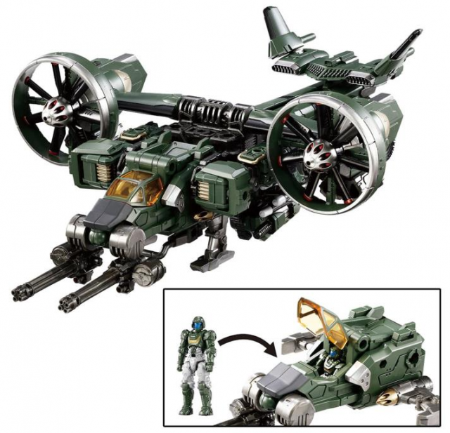 TM-20 Tactical Mover Garuda Versaulter Cosmos Marines Version | Diaclone Reboot
