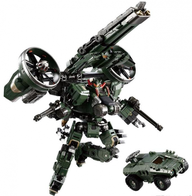 TM-20 Tactical Mover Garuda Versaulter Cosmos Marines Version | Diaclone Reboot