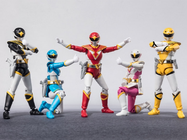 Choujin Sentai Jetman Boxed Set of 5 Shodo Super | Bandai Spirits