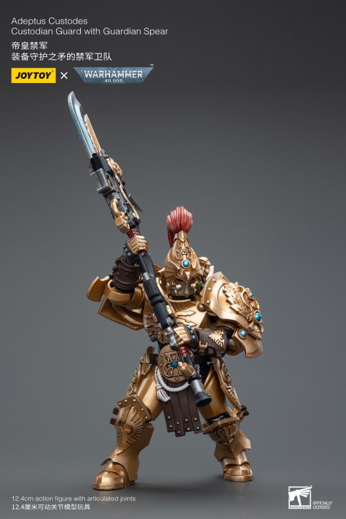 Adeptus Custodes Custodian Guard with Guardian Spear 1/18 Scale | Warhammer 40K | Joy Toy 