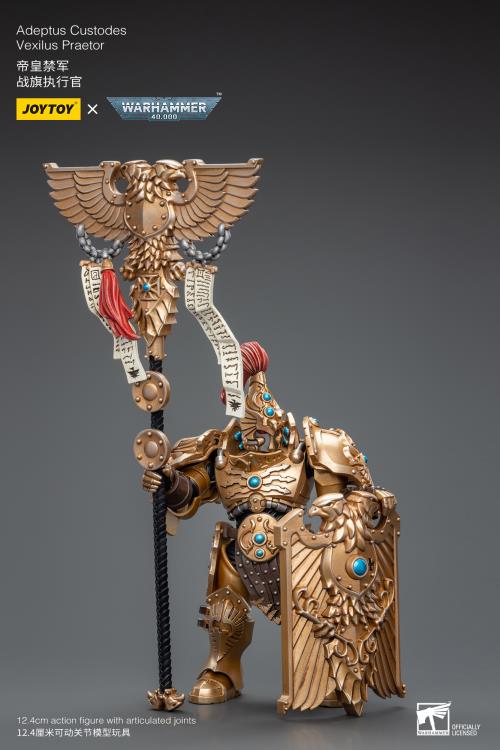 Adeptus Custodes Vexilus Praetor 1/18 Scale | Warhammer 40K | Joy Toy 