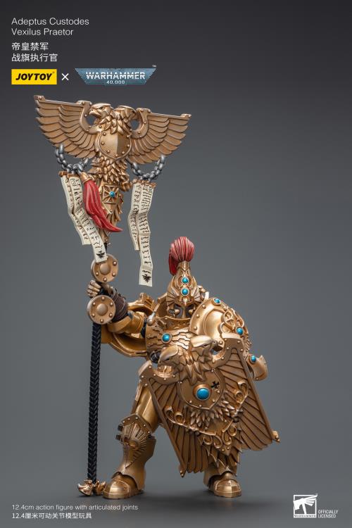 Adeptus Custodes Vexilus Praetor 1/18 Scale | Warhammer 40K | Joy Toy 