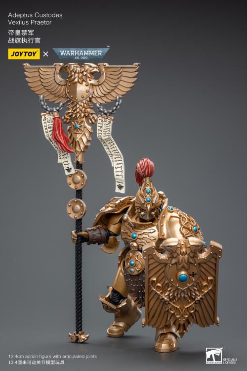 Adeptus Custodes Vexilus Praetor 1/18 Scale | Warhammer 40K | Joy Toy 