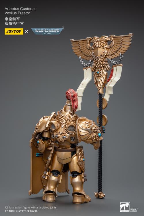 Adeptus Custodes Vexilus Praetor 1/18 Scale | Warhammer 40K | Joy Toy 
