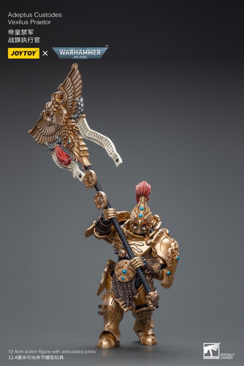 Adeptus Custodes Vexilus Praetor 1/18 Scale | Warhammer 40K | Joy Toy 