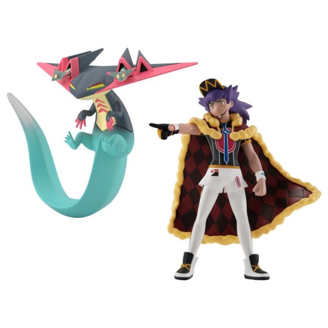 Galar Region Leon and Dragapult Set of 2 Pokemon Scale World | Pokemon | Bandai Spirits