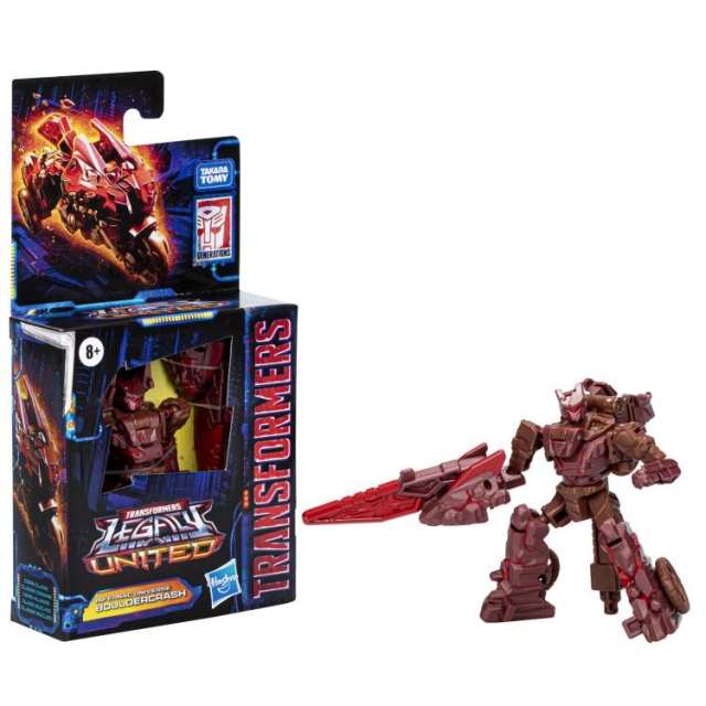 Infernac Universe Bouldercrash Core Class | Transformers: Legacy United