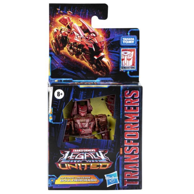 Infernac Universe Bouldercrash Core Class | Transformers: Legacy United