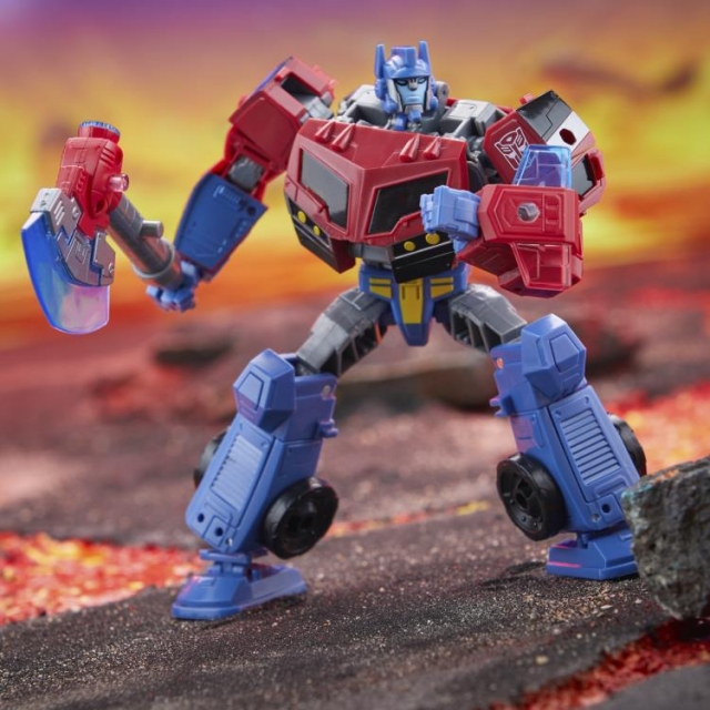 Animated Universe Optimus Prime Voyager Class | Transformers: Legacy United