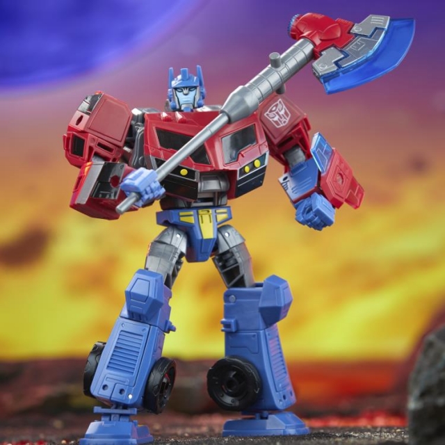 Animated Universe Optimus Prime Voyager Class | Transformers: Legacy United