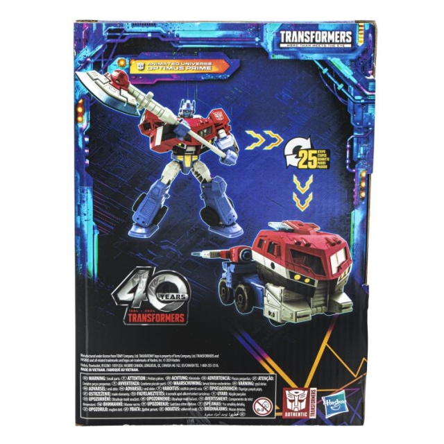 Animated Universe Optimus Prime Voyager Class | Transformers: Legacy United