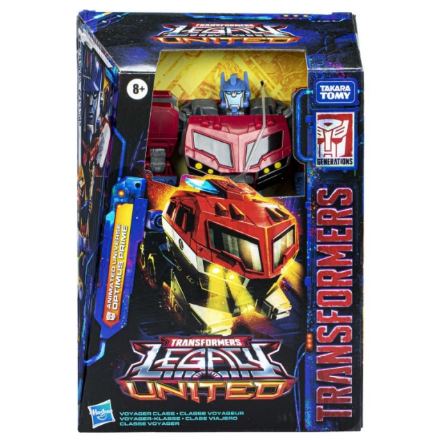 Animated Universe Optimus Prime Voyager Class | Transformers: Legacy United
