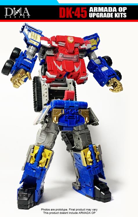 DK-45 Upgrade Kit for Transformers: Legacy Evolution Leader Commander Armada Universe Optimus Prime | Dna Design | Upgrade Kit