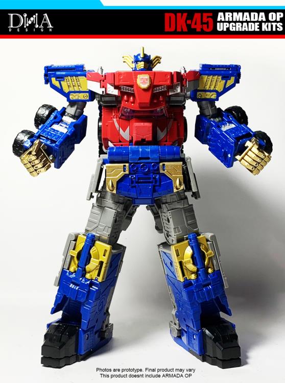 DK-45 Upgrade Kit for Transformers: Legacy Evolution Leader Commander Armada Universe Optimus Prime | Dna Design | Upgrade Kit