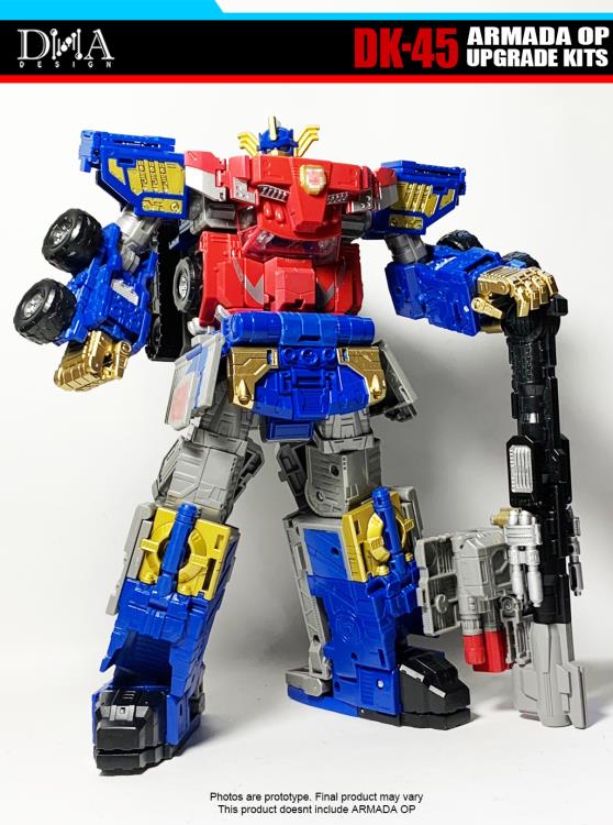 DK-45 Upgrade Kit for Transformers: Legacy Evolution Leader Commander Armada Universe Optimus Prime | Dna Design | Upgrade Kit