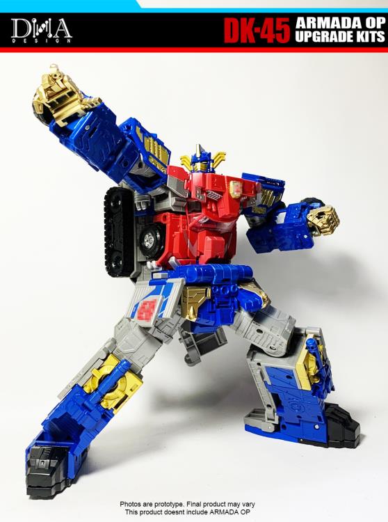 DK-45 Upgrade Kit for Transformers: Legacy Evolution Leader Commander Armada Universe Optimus Prime | Dna Design | Upgrade Kit