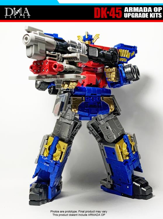 DK-45 Upgrade Kit for Transformers: Legacy Evolution Leader Commander Armada Universe Optimus Prime | Dna Design | Upgrade Kit