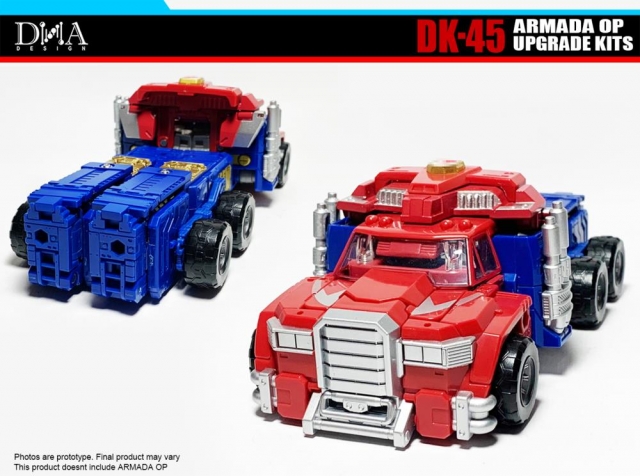 DK-45 Upgrade Kit for Transformers: Legacy Evolution Leader Commander Armada Universe Optimus Prime | Dna Design | Upgrade Kit
