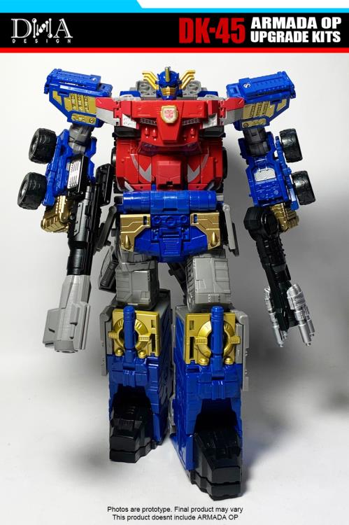 DK-45 Upgrade Kit for Transformers: Legacy Evolution Leader Commander Armada Universe Optimus Prime | Dna Design | Upgrade Kit