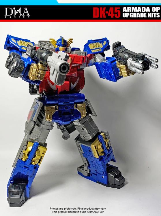 DK-45 Upgrade Kit for Transformers: Legacy Evolution Leader Commander Armada Universe Optimus Prime | Dna Design | Upgrade Kit