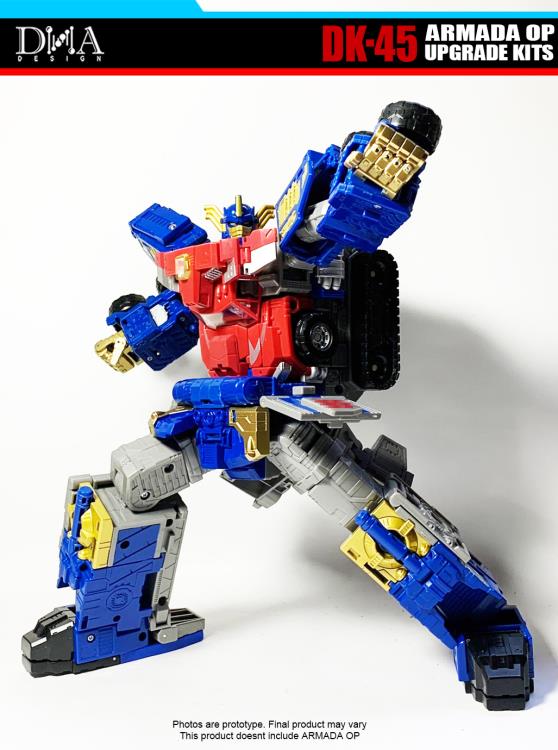 DK-45 Upgrade Kit for Transformers: Legacy Evolution Leader Commander Armada Universe Optimus Prime | Dna Design | Upgrade Kit