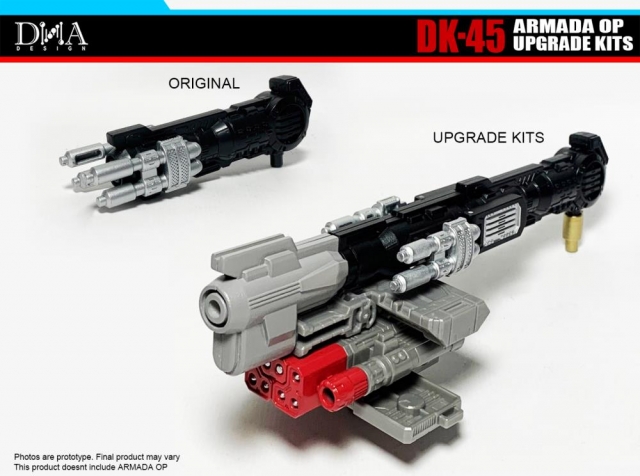 DK-45 Upgrade Kit for Transformers: Legacy Evolution Leader Commander Armada Universe Optimus Prime | Dna Design | Upgrade Kit