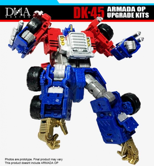 DK-45 Upgrade Kit for Transformers: Legacy Evolution Leader Commander Armada Universe Optimus Prime | Dna Design | Upgrade Kit