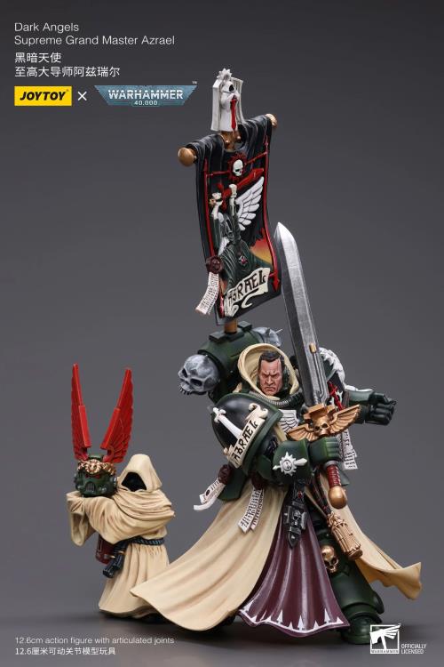 Dark Angels Supreme Grand Master Azrael  1/18 Scale | Warhammer 40K | Joy Toy
