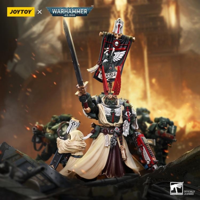 Dark Angels Supreme Grand Master Azrael  1/18 Scale | Warhammer 40K | Joy Toy