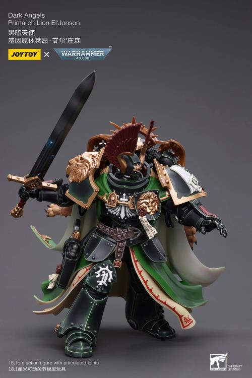 Dark Angels Primarch Lion El'Jonson  1/18 Scale | Warhammer 40K | Joy Toy