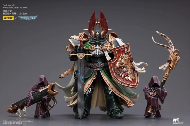 Dark Angels Primarch Lion El'Jonson  1/18 Scale | Warhammer 40K | Joy Toy