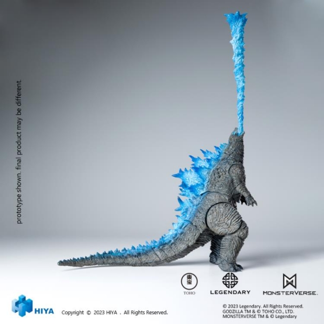 Heat Ray Godzilla Translucent Version Exquisite Basic | Godzilla Vs Kong (2021) | Hiya Toys